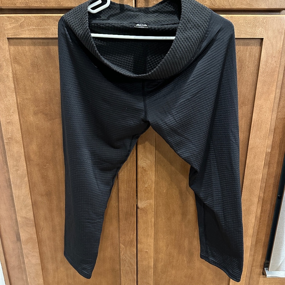 Corbeaux Women's Scout 3/4 Grid Fleece Pant - Large, Black